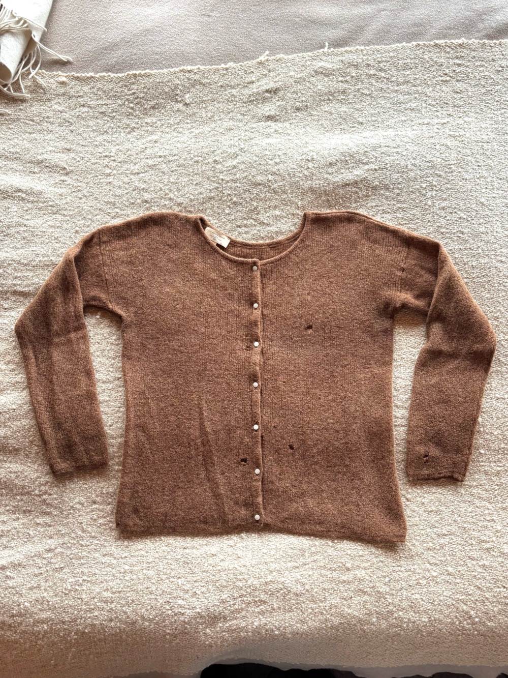 Sezane Mohair and Alpaca Cardigan